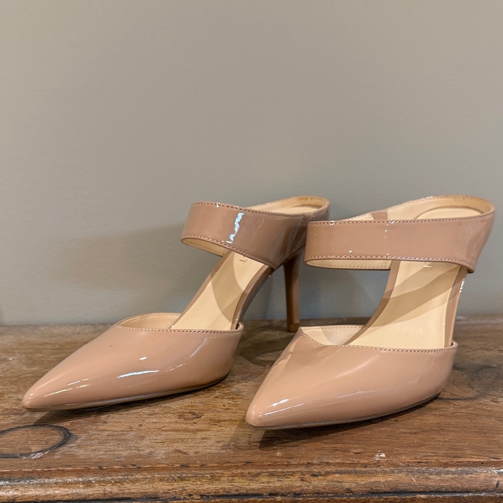 Nine West Nude Pointed Toe Heels